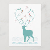 鹿 ポストカード (正面)