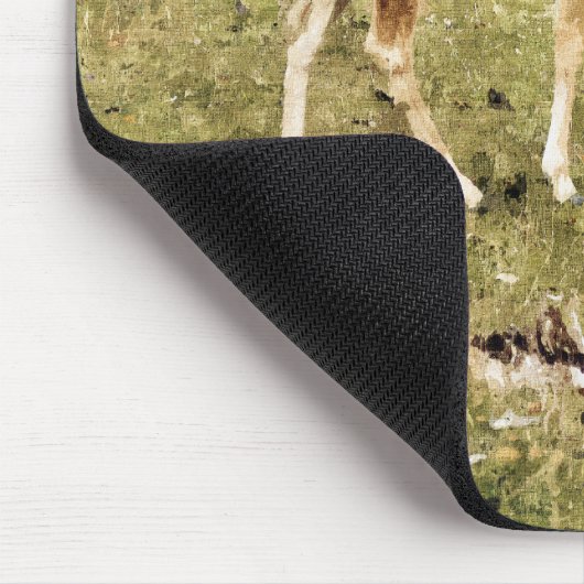 鹿 マウスパッド (コーナー)