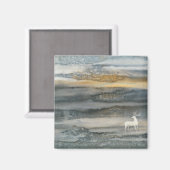 鹿 マグネット (正面/裏面)