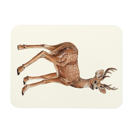 鹿 マグネット (横)