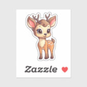 鹿（マンガ） シール (シート)