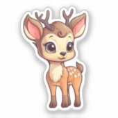 鹿（マンガ） シール (正面)