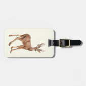 鹿 ラゲッジタグ (正面横)