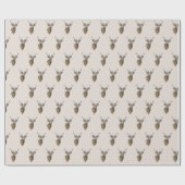 鹿 ラッピングペーパー (フラット)