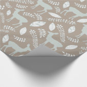 鹿 ラッピングペーパー (角)