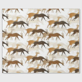 鹿 ラッピングペーパー (フラット)