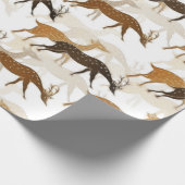 鹿 ラッピングペーパー (角)