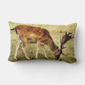 鹿 ランバークッション (裏面)