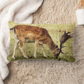 鹿 ランバークッション (ブランケット)