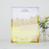 鹿 レターヘッド (スタンド正面)