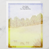 鹿 レターヘッド (正面/裏面)