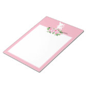 鹿,小さな鹿,ウッドランド,かわいい ノートパッド (アングル)