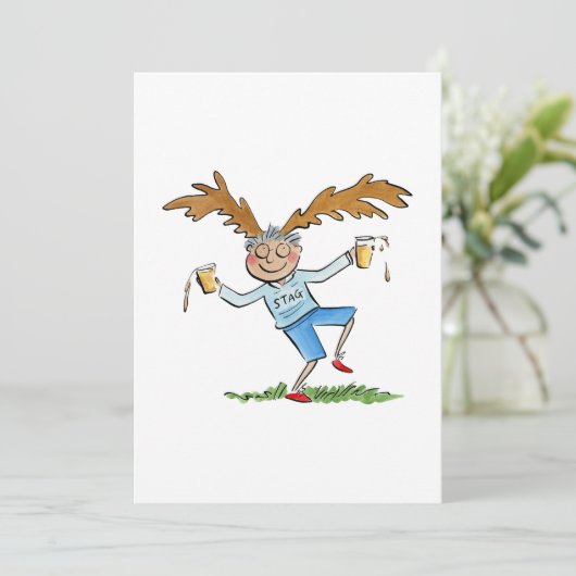 鹿 招待状 (スタンド正面)