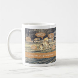 鹿"春のゴシップin the country" Mug コーヒーマグカップ