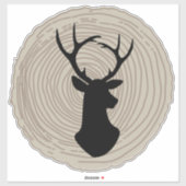 鹿 自然 子供部屋 シール (シート)