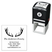 鹿〔雄ジカの〕枝角 セルフインキングスタンプ (インサイチュ)