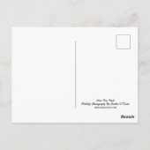 鹿、雄、野生動物、葉書 ポストカード (裏面)