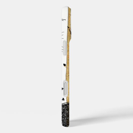 鹿/鹿の樺の木ツリーの個人用電話ケース Case-Mate iPhoneケース (裏面 / 右)