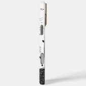 鹿/鹿樺の木ツリーあなたの名前または引用文 Case-Mate iPhoneケース (裏面 / 右)