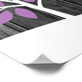 鹿 – 100シグネチャーゲストブックオルタナティブ ポスター (角)