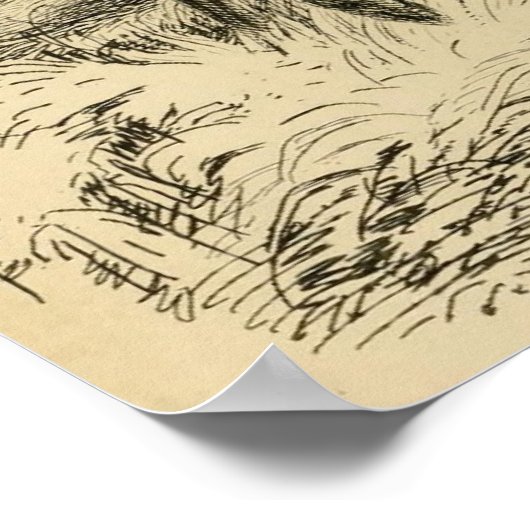 鹿(1849) ポスター (角)