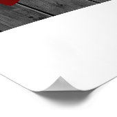 鹿 – 200シグネチャーゲストブックオルタナティブ ポスター (角)