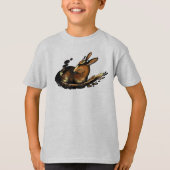 鹿 Tシャツ (正面)