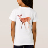 鹿 Tシャツ (裏面)