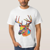 鹿 Tシャツ (正面)