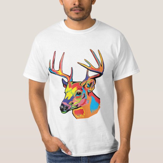 鹿 Tシャツ (正面)