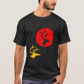 鹿 Tシャツ (正面)