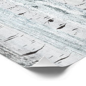 鹿 – Woodland Friends – 水彩イラストレーション ポスター (コーナー)