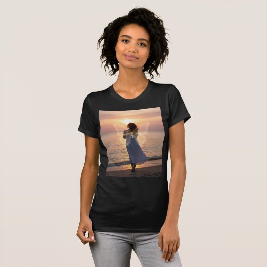 麗しい翼 - 優雅なる変容 Tシャツ (正面フル)
