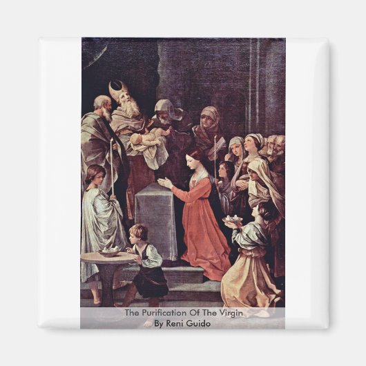 麗義堂によるヴァージンの浄化 マグネット (正面)