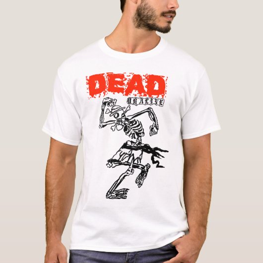 麦わらのルフィ骨ダンス Tシャツ (正面)