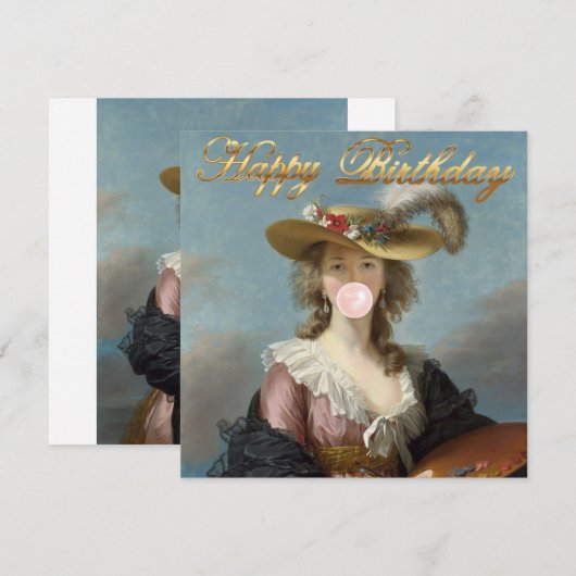 麦わら帽子のガム・ディヴァ (正面/裏面)