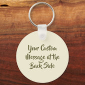 麦わら帽子イエロー キーホルダー (裏面)