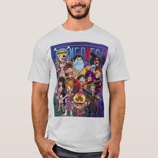 麦わら帽子取締人 Tシャツ (正面)