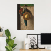 麦わら帽子 – John Frederick Petoファインアートポスター ポスター (ホームオフィス)