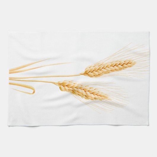 麦二穂 キッチンタオル (横)