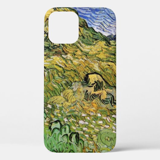 麦畑と麦の束 by ヴィンセント・ヴァン・ゴッホ Case-Mate iPhoneケース (裏面)