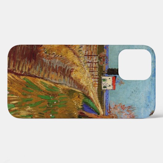 『麦畑の小径、柳の木』(ばくがたのしょうじ、やなぎのき)、ヴィンセント・ファン・ゴッホ Case-Mate iPhoneケース (裏面 (横))