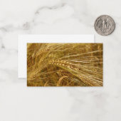 麦畑。収穫の季節です! ノートカード (正面/裏面インサイチュ)