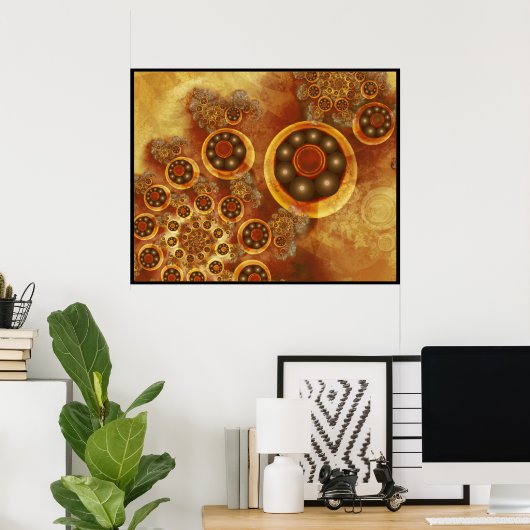 麦芽天の川 ポスター (ホームオフィス)