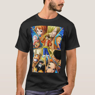 麦藁帽子ワンピース3 Tシャツ