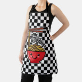 「麺が必要」かわいいラーメン丼&箸 エプロン (インサイチュ)