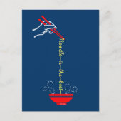 麺が最高のよ ポストカード (正面)