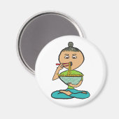 麺と箸 マグネット (正面/裏面)