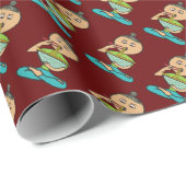 麺と箸 ラッピングペーパー (ロールコーナー)
