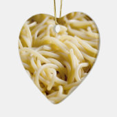 麺の柄 セラミックオーナメント (左)